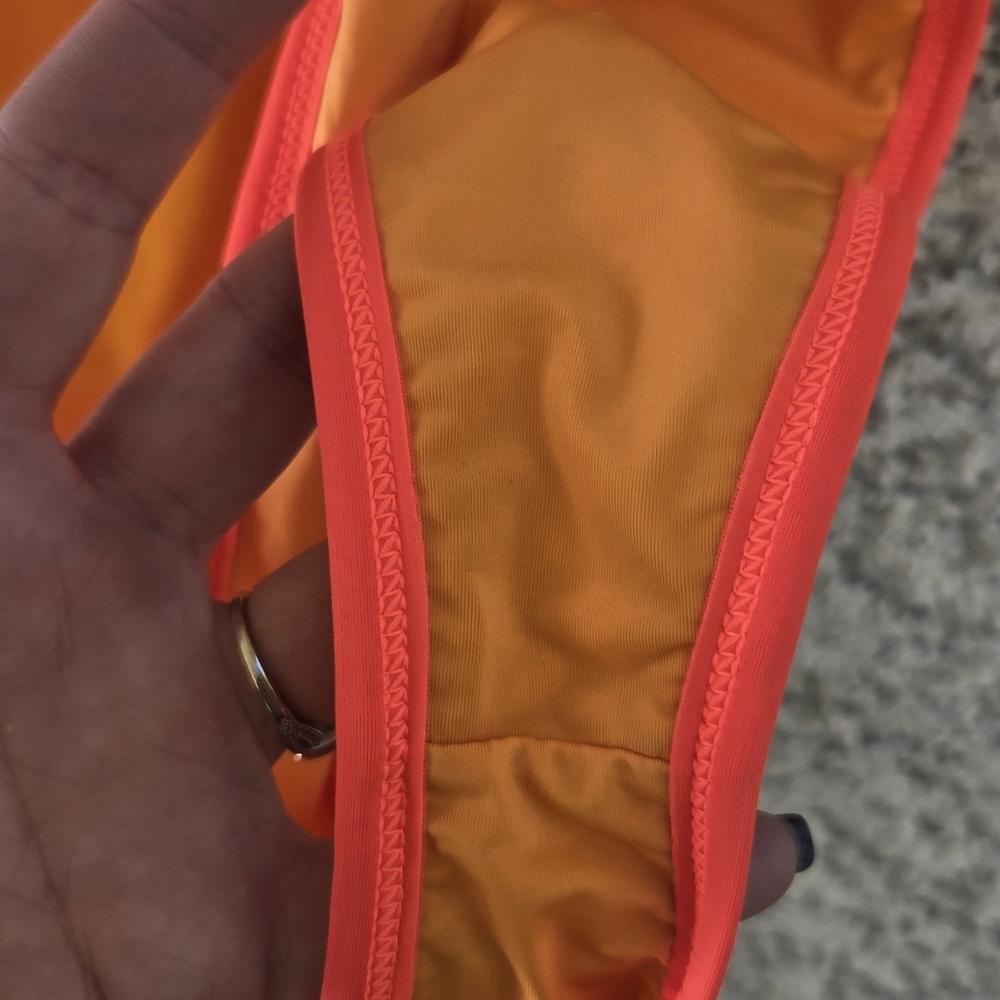 Icon Swim Bright Orange One Piece Swimsuit - Picture 6 of 8